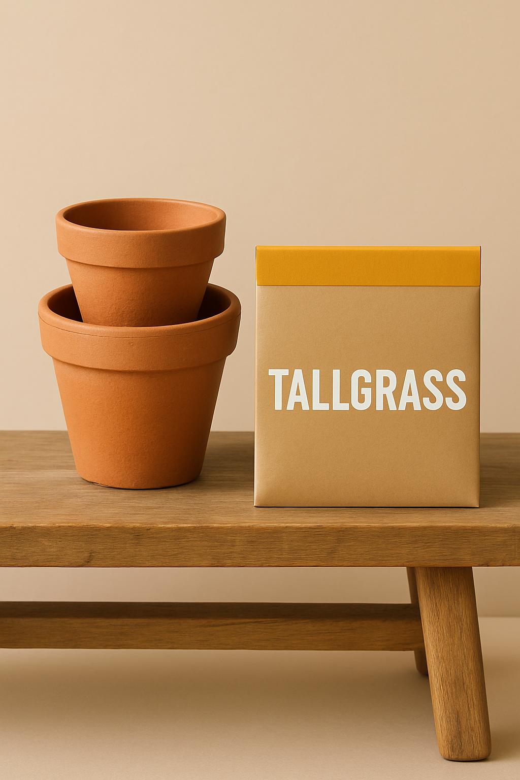 Terracotta Pots, Set of Three